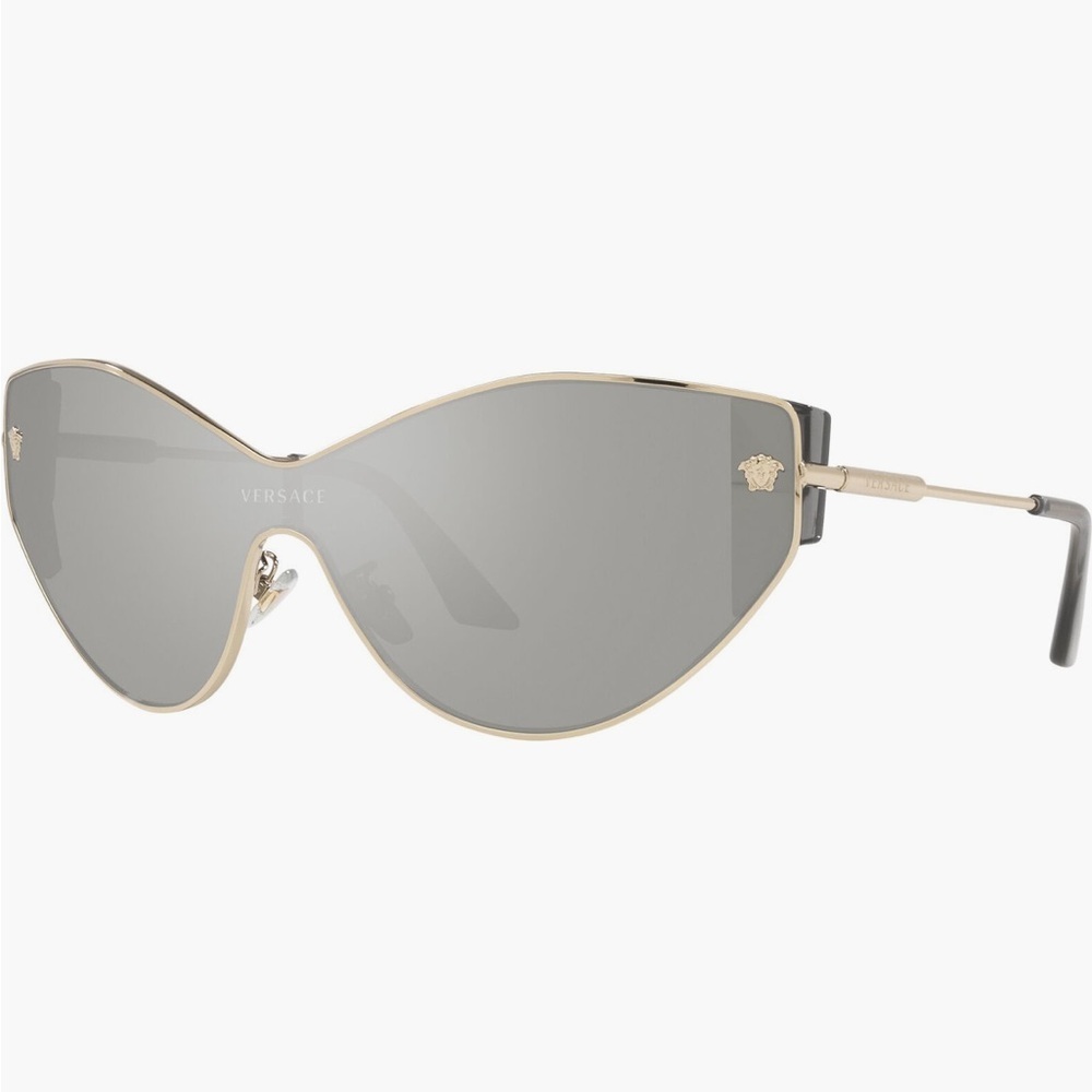 ✨NEW Versace Medusa Cat Eye Shield Sunglasses – Bold & Glam - FULL INCLUSION